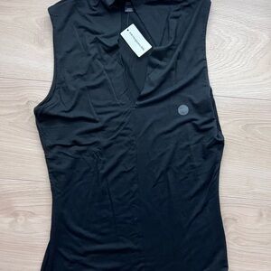RW&CO. Black Sleeveless Top